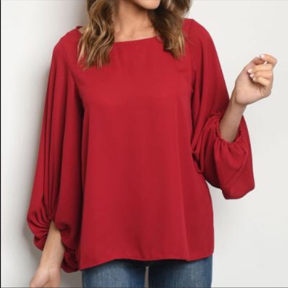 Ruby Relaxed Puff Sleeve Top
